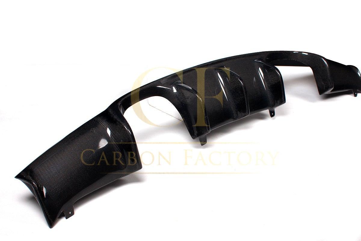 BMW E92 E93 M3 V1 Style Carbon Fibre Rear Diffuser 07-13-Carbon Factory