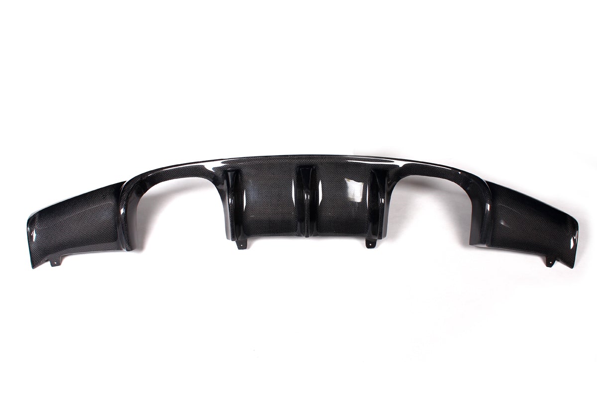 BMW E92 E93 M3 V1 Style Carbon Fibre Rear Diffuser 07-13-Carbon Factory