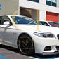 BMW F10 5 Series AR Style Carbon Fibre Front Splitter 10-17-Carbon Factory