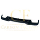 BMW F10 5 Series Gloss Black M Performance Style Rear Diffuser Quad Exhaust 10-17-Carbon Factory