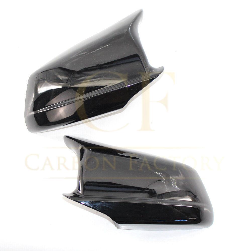 BMW F10 5 Series Pre LCI M Performance Style Gloss Black Replacement Mirror Covers-Carbon Factory