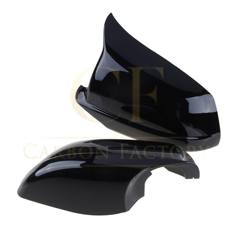 BMW F10 5 Series Pre LCI M Performance Style Gloss Black Replacement Mirror Covers-Carbon Factory