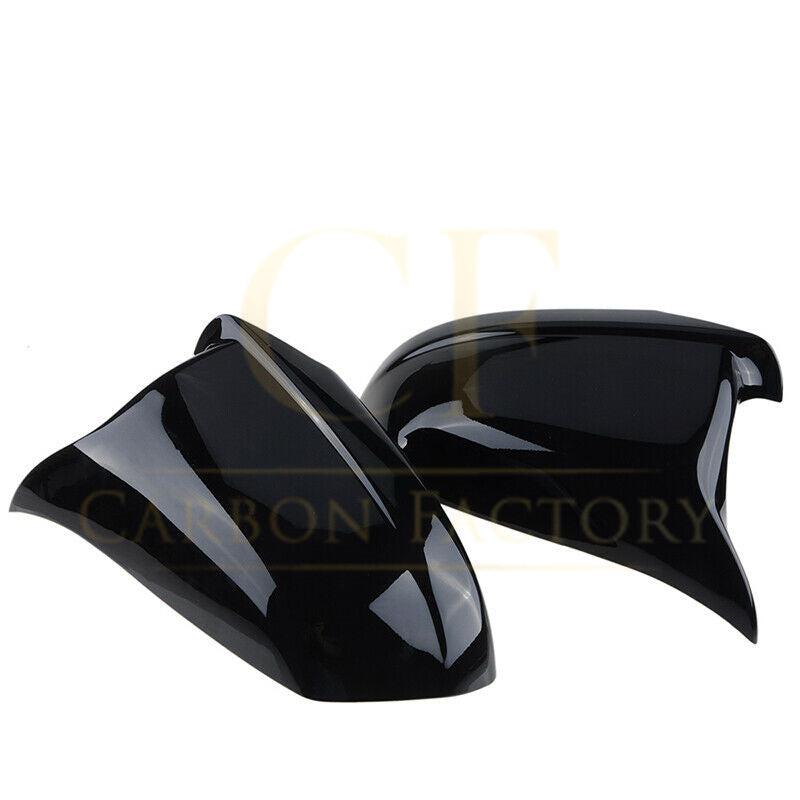 BMW F10 5 Series Pre LCI M Performance Style Gloss Black Replacement Mirror Covers-Carbon Factory