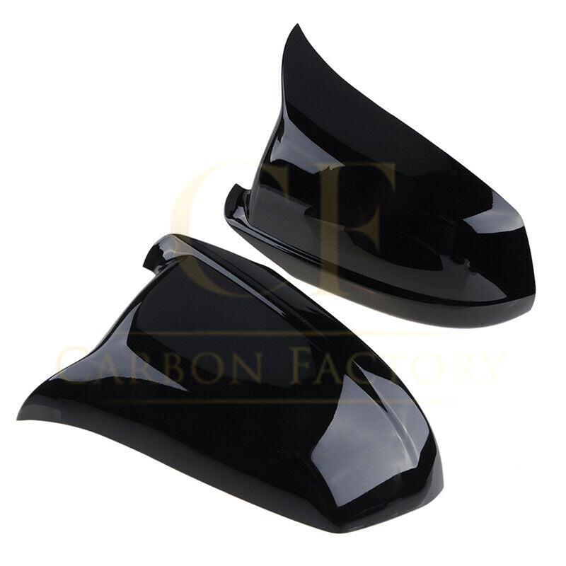 BMW F10 5 Series Pre LCI M Performance Style Gloss Black Replacement Mirror Covers-Carbon Factory