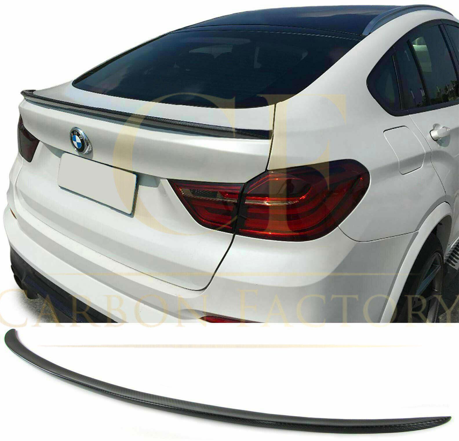 BMW F26 X4 M Performance Style Carbon Fibre Boot Spoiler 14-17 – Carbon  Factory