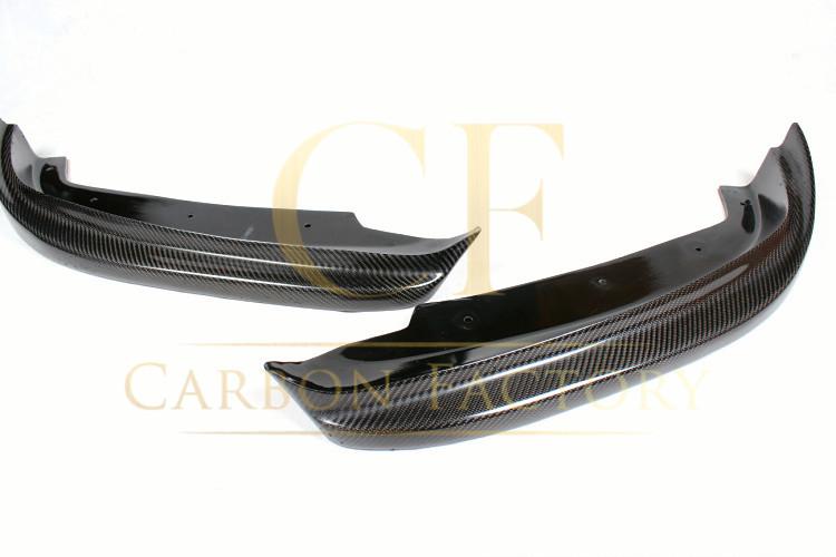 BMW F30 3 Series Non M Sport Carbon Fibre Front Extensions 12-19-Carbon Factory