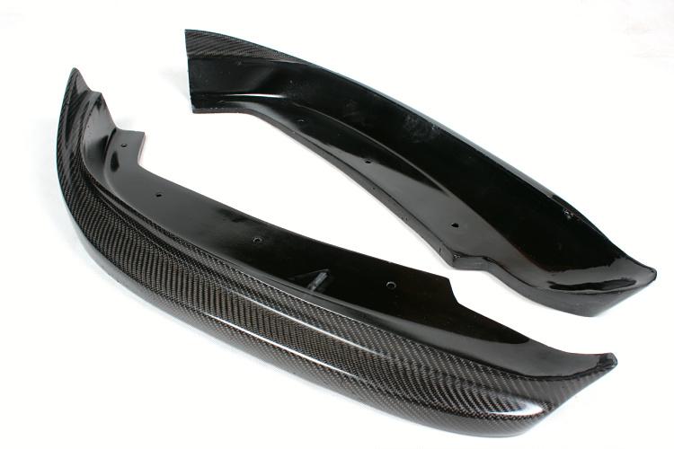 BMW F30 3 Series Non M Sport Carbon Fibre Front Extensions 12-19-Carbon Factory