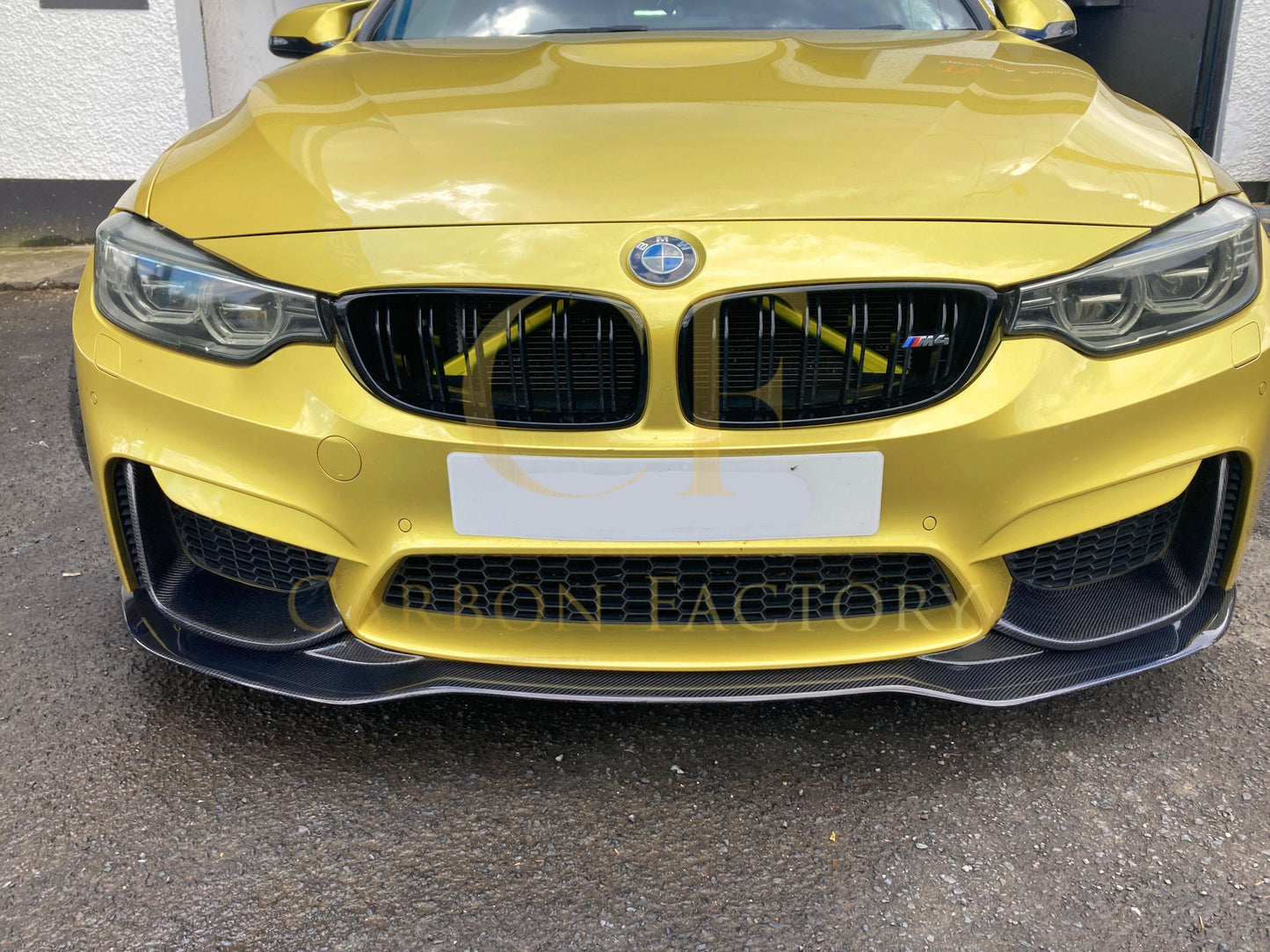 BMW F80 M3 F82 F83 M4 PSM Style Carbon Fibre Front Splitter 14-20-Carbon Factory