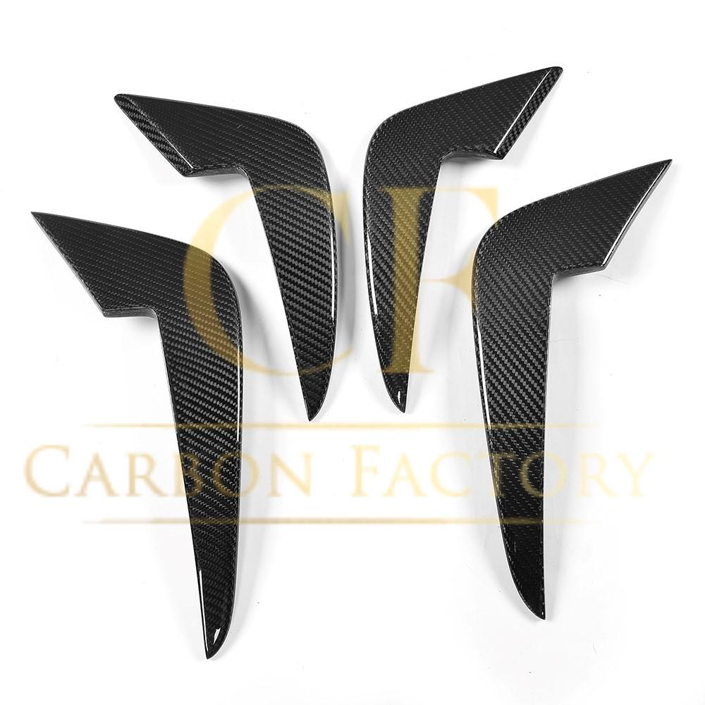 BMW F87 M2 Carbon Fibre Front Canards Set 16-21-Carbon Factory