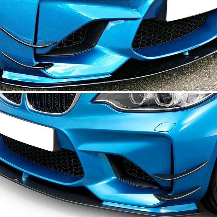 BMW F87 M2 Carbon Fibre Front Canards Set 16-21-Carbon Factory