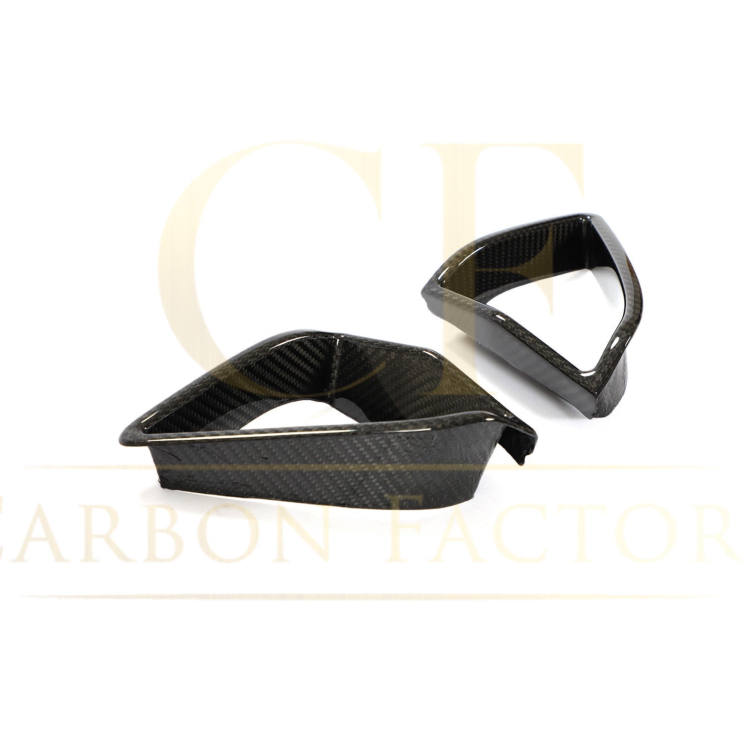 BMW G14 G15 G16 8 Series Carbon Fibre Front Bumper Trims 18-Present-Carbon Factory