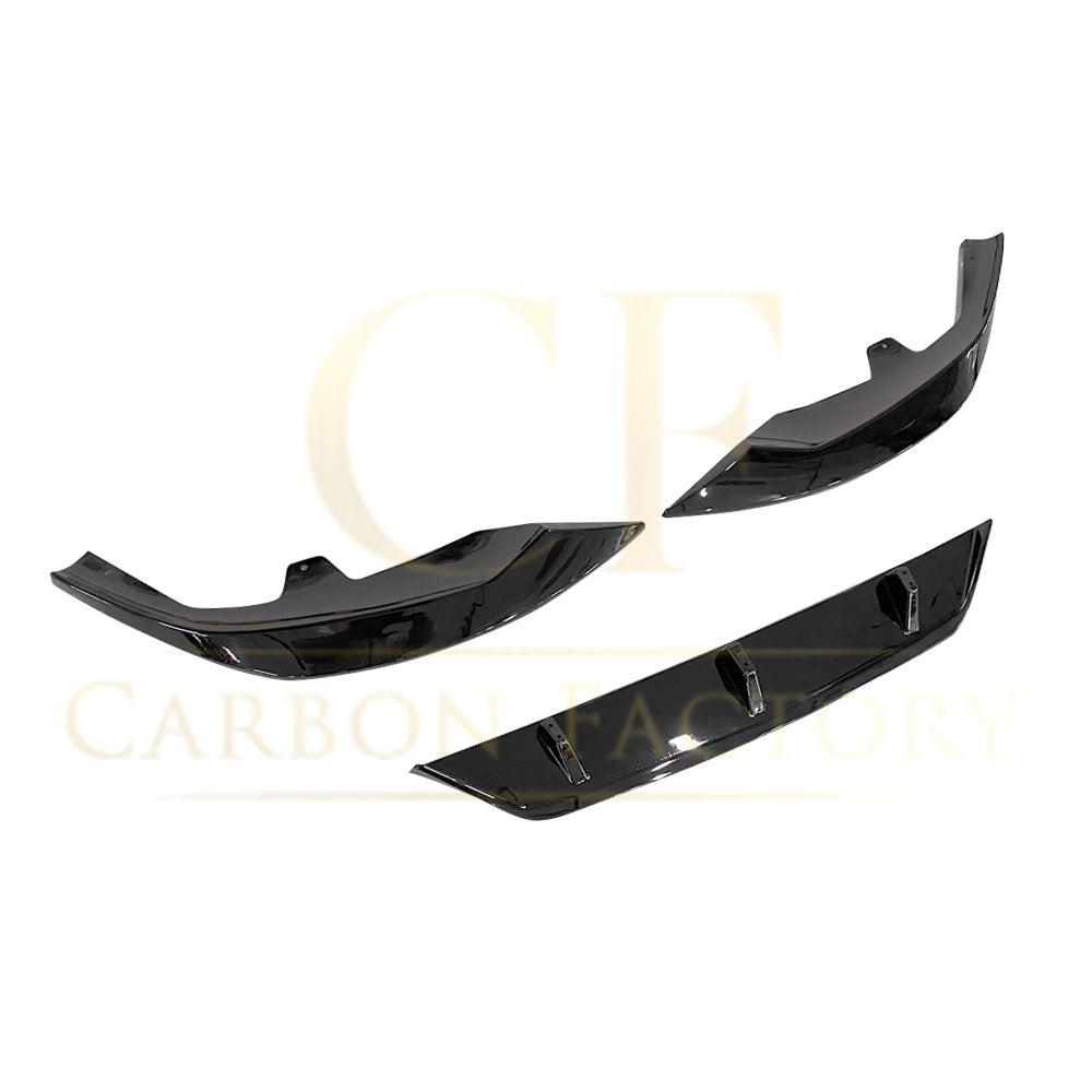 BMW G30 5 Series LCI FT Style Gloss Black Front Splitter 21-Present-Carbon Factory