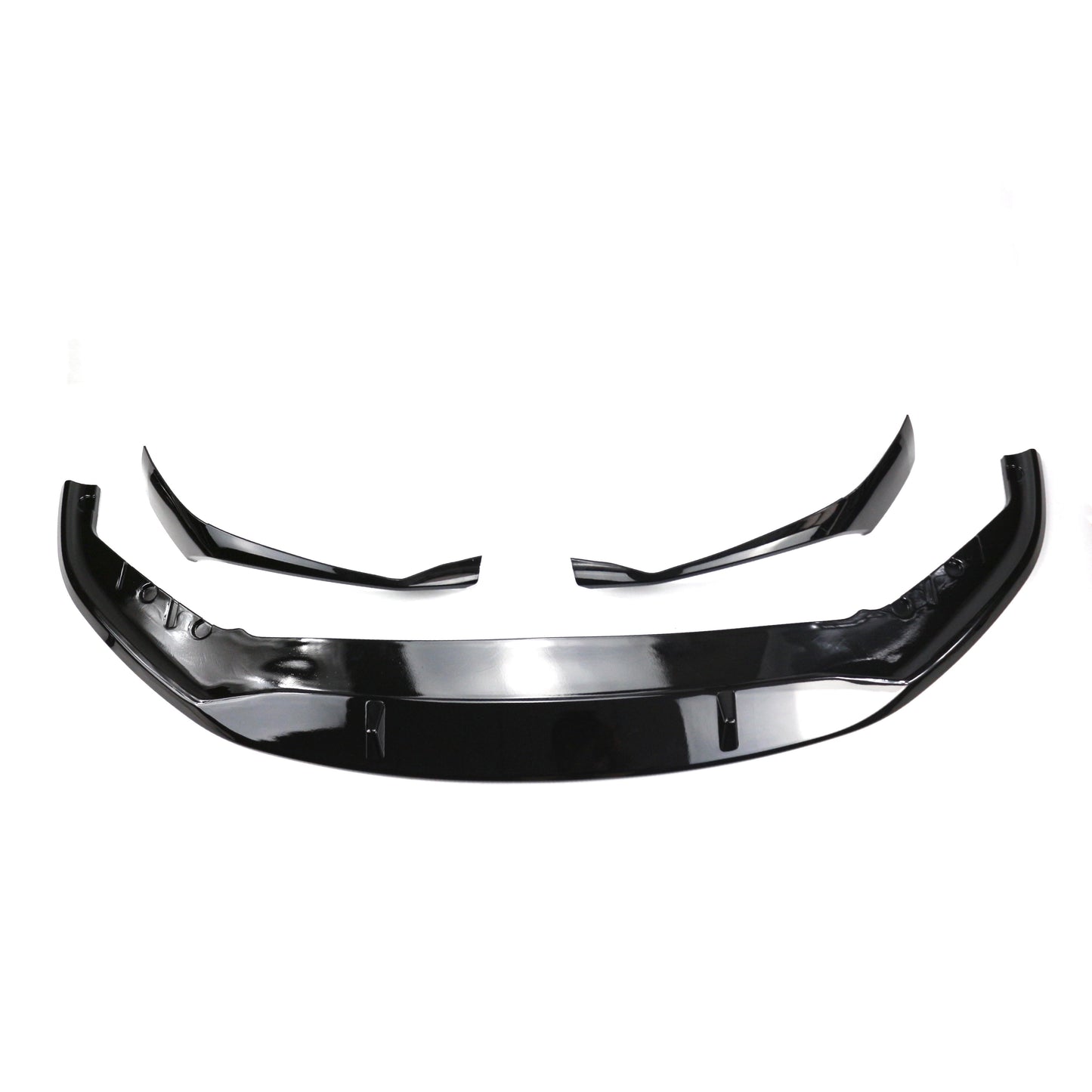 BMW G30 5 Series LCI M Style Gloss Black Front Splitter 21-Present-Carbon Factory