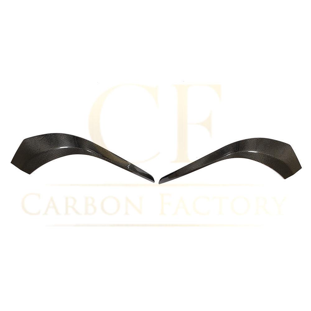 Mercedes Benz W222 S Class Coupe Carbon Fibre Front Canards 14-17-Carbon Factory