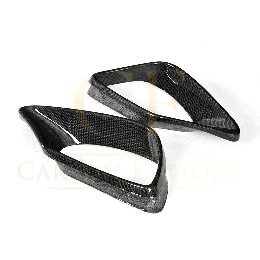 Mercedes Benz W222 S Class Saloon Carbon Fibre Front Scoops 18-Present-Carbon Factory