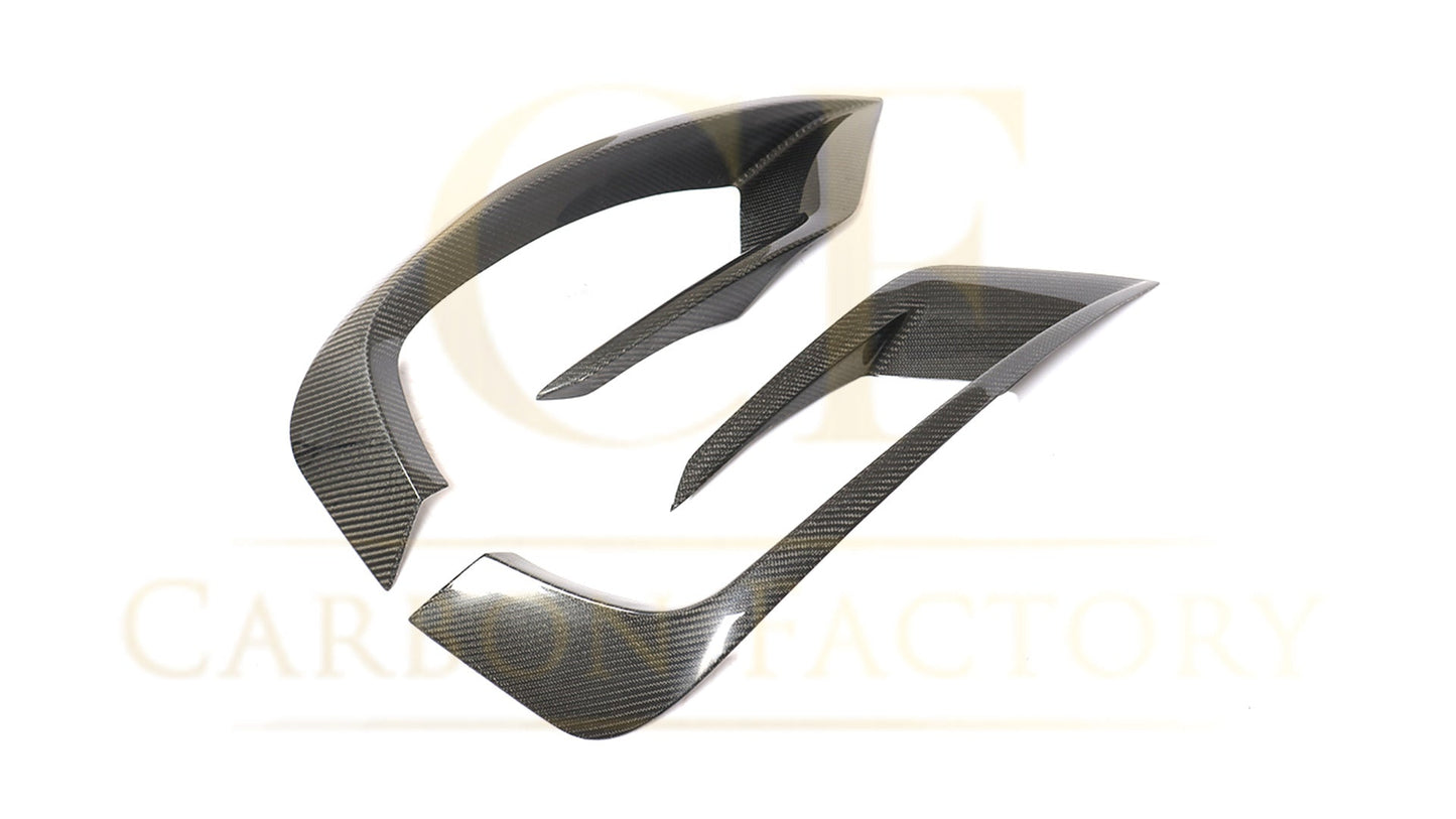 Mercedes Benz W222 S Class Saloon Carbon Fibre Side Fender Trims 14-17-Carbon Factory