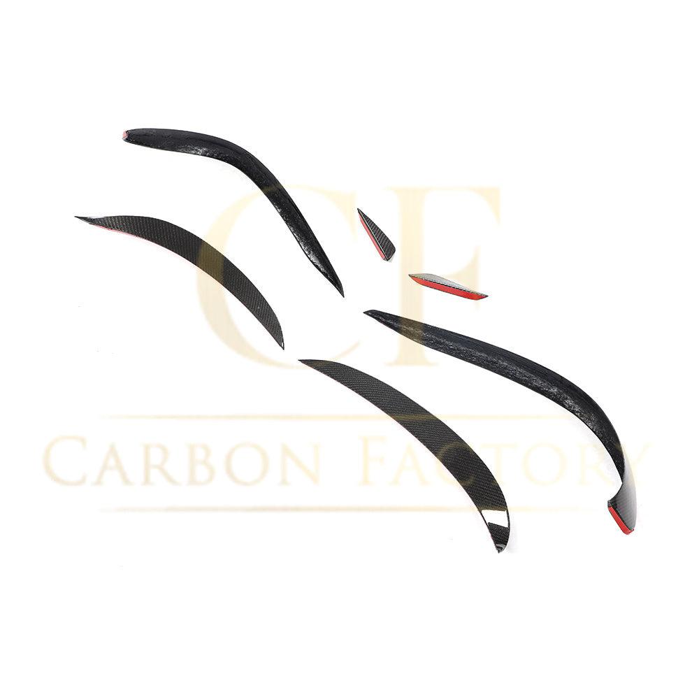 Mercedes C218 CLS Carbon Fibre Front Canards 14-16-Carbon Factory