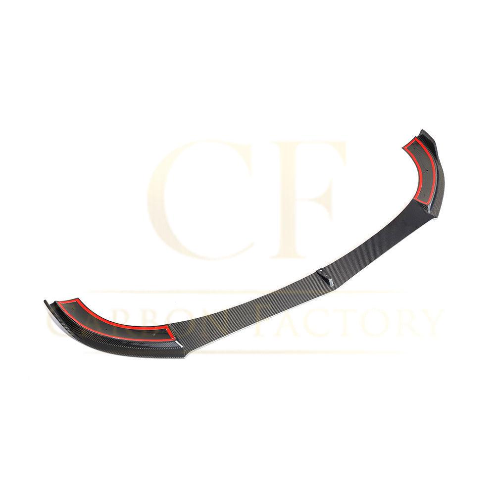 Mercedes W213 E Class Saloon M Style Carbon Fibre Front Splitter 16-20-Carbon Factory