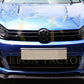 VW Golf MK6 R20 EXO Style Carbon Fibre Front Splitter 08-13-Carbon Factory