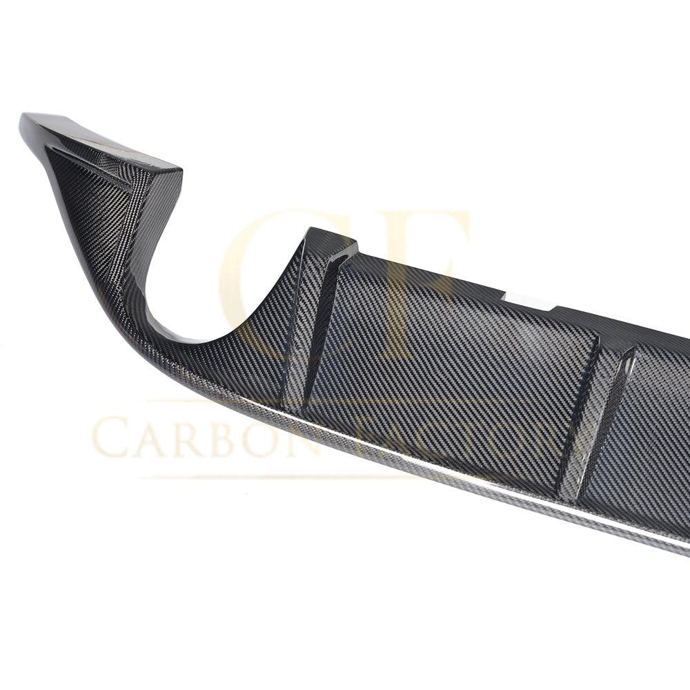 VW Golf MK7 GTI JP Style Carbon Fibre Rear Diffuser 14-17-Carbon Factory