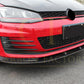 VW Golf MK7 GTI M Style Carbon Fibre Front Splitter 14-17-Carbon Factory