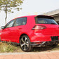 VW Golf MK7 GTI M Style Carbon Fibre Rear Diffuser 14-17-Carbon Factory