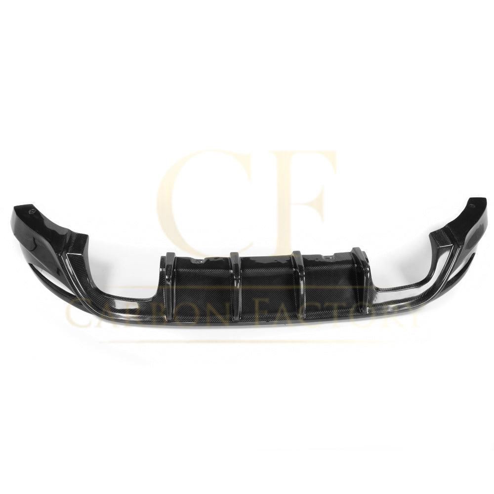 VW Golf MK7 GTI M Style Carbon Fibre Rear Diffuser 14-17-Carbon Factory