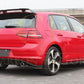 VW Golf MK7 GTI RZ Style Carbon Fibre Rear Diffuser 14-17-Carbon Factory