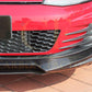 VW Golf MK7 GTI V Style Carbon Fibre Front Splitter 14-17-Carbon Factory