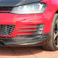 VW Golf MK7 GTI V Style Carbon Fibre Front Splitter 14-17-Carbon Factory