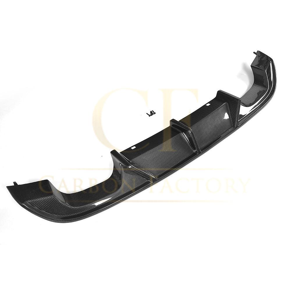 VW Golf MK7 R V Style Carbon Fibre Rear Diffuser 14-17-Carbon Factory