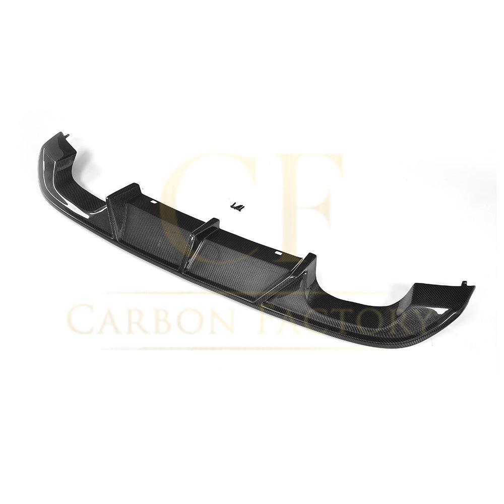 VW Golf MK7 R V Style Carbon Fibre Rear Diffuser 14-17-Carbon Factory