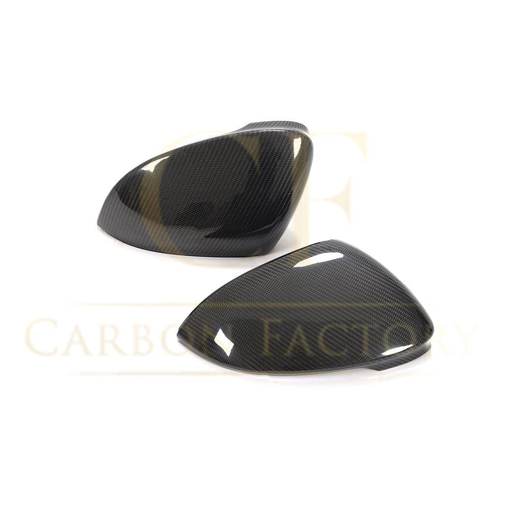 VW Golf MK8 inc GTI & R Carbon Fibre Replacement Mirror Covers 21-Present-Carbon Factory