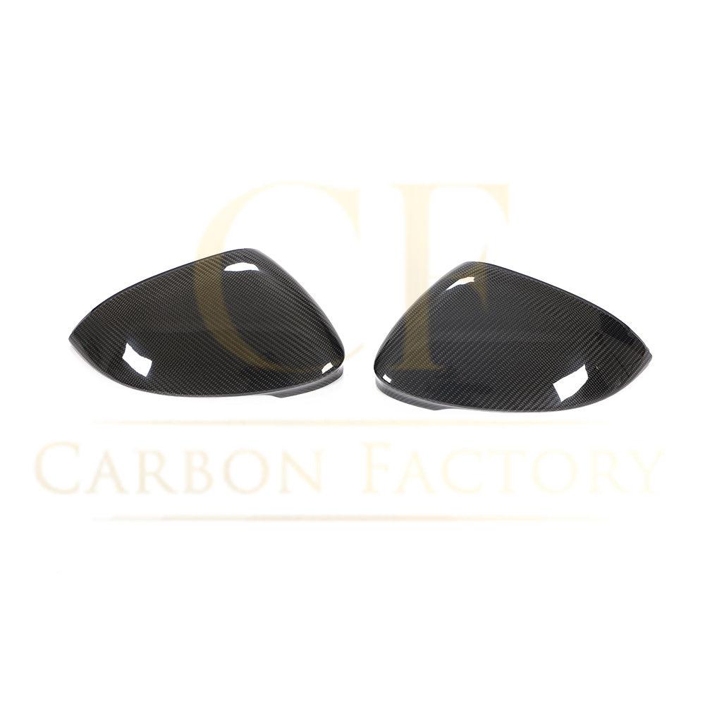 VW Golf MK8 inc GTI & R Carbon Fibre Replacement Mirror Covers 21-Present-Carbon Factory