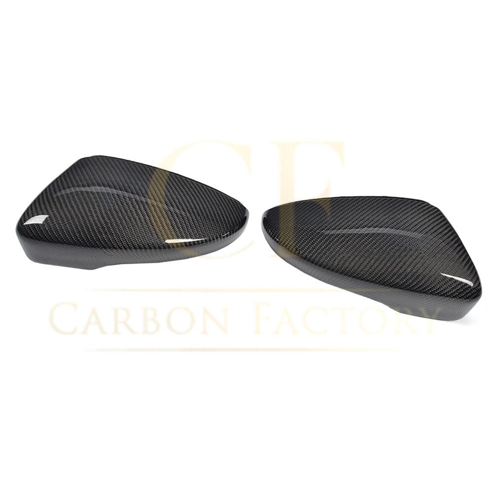 VW Passat B7 Scirocco Carbon Fibre Replacement Mirror Covers 10-14-Carbon Factory